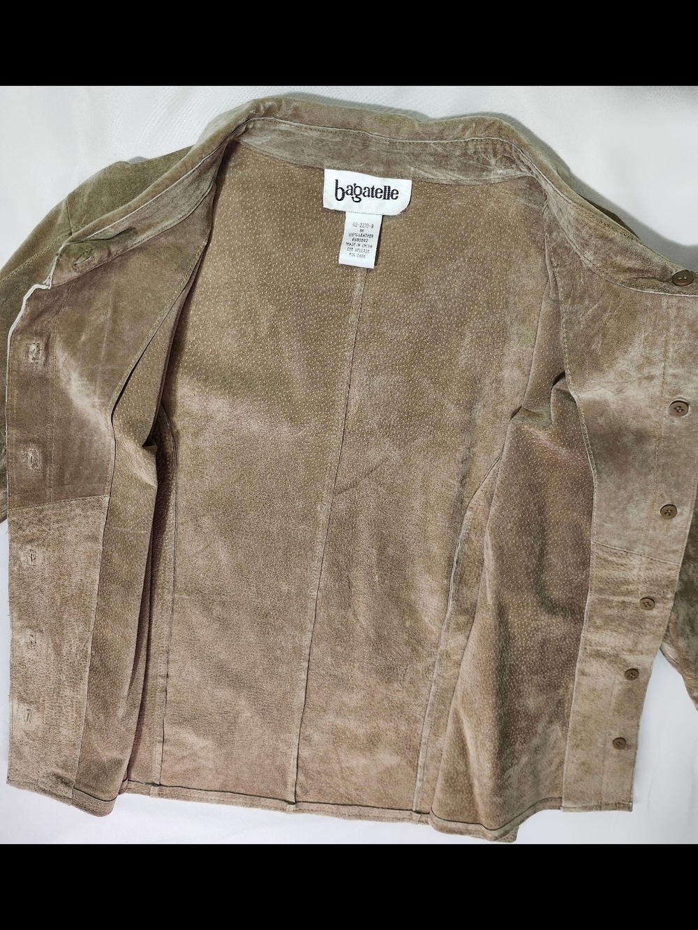 bagatelle Waist Leather Jacket - Picture 5 of 5